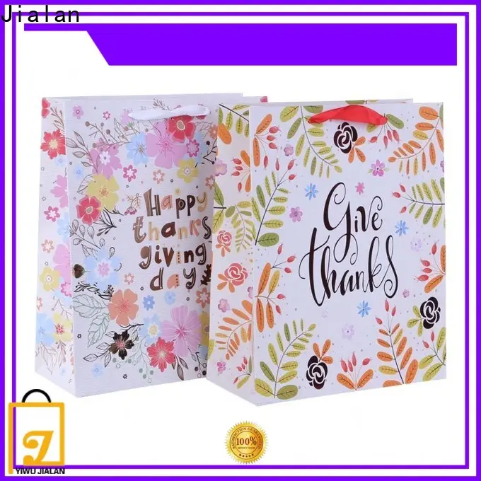 Jialan fourniture de sacs-cadeaux personnalisés pour l'emballage de cadeaux 1
