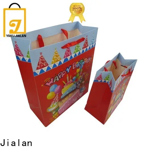 Jialan Fabbrica di sacchetti regalo personalizzati a risparmio di costi per l'imballaggio di regali di festa 1