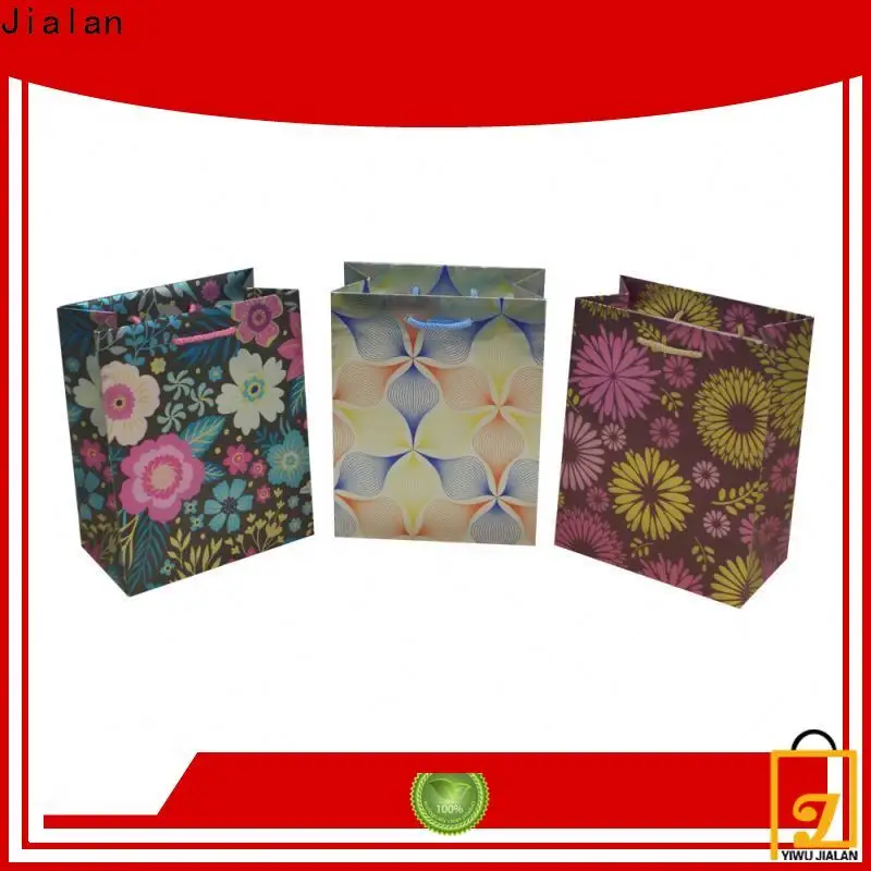 Jialan cheap personalized paper bags supplier for holiday gifts packing 1