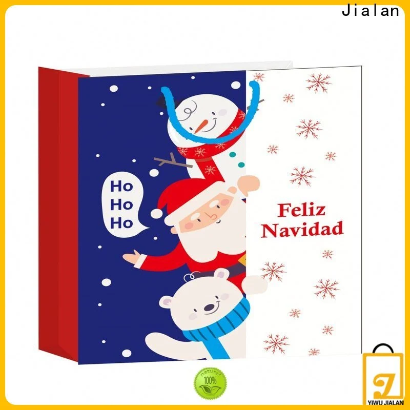 Jialan custom paper bag supply for packing birthday gifts 1