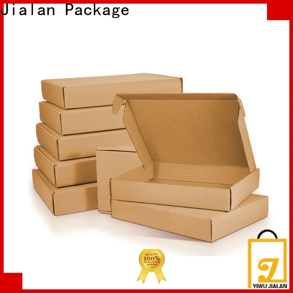 Jialan Paquete Proveedor personalizado de cajas de correo corrugado personalizado para entrega 1