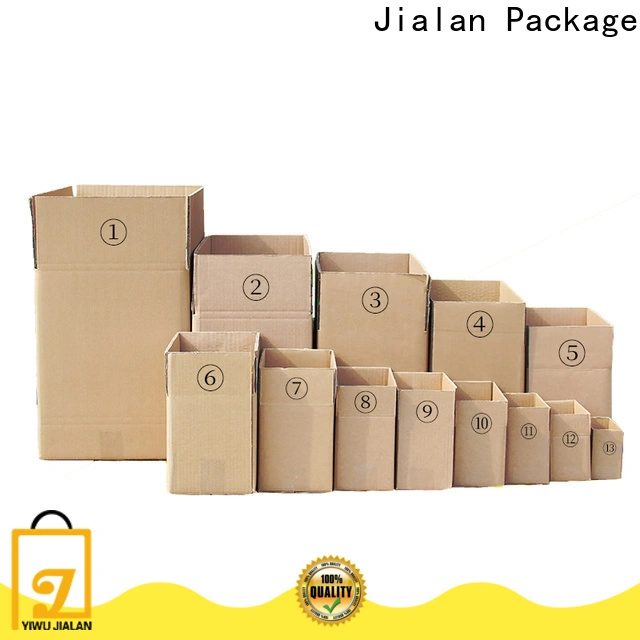 Jialan حزمة شركة الصناديق المموجة المخصصة للشحن 1