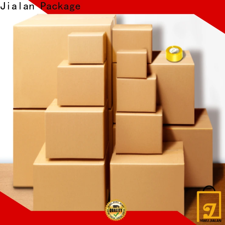 Jialan حزمة أعلى علبة كرتون مخصصة بالجملة للشحن 1