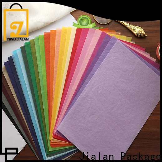 Jialan Emballez une usine de papier de soie personnalisée pour emballer des cadeaux 1