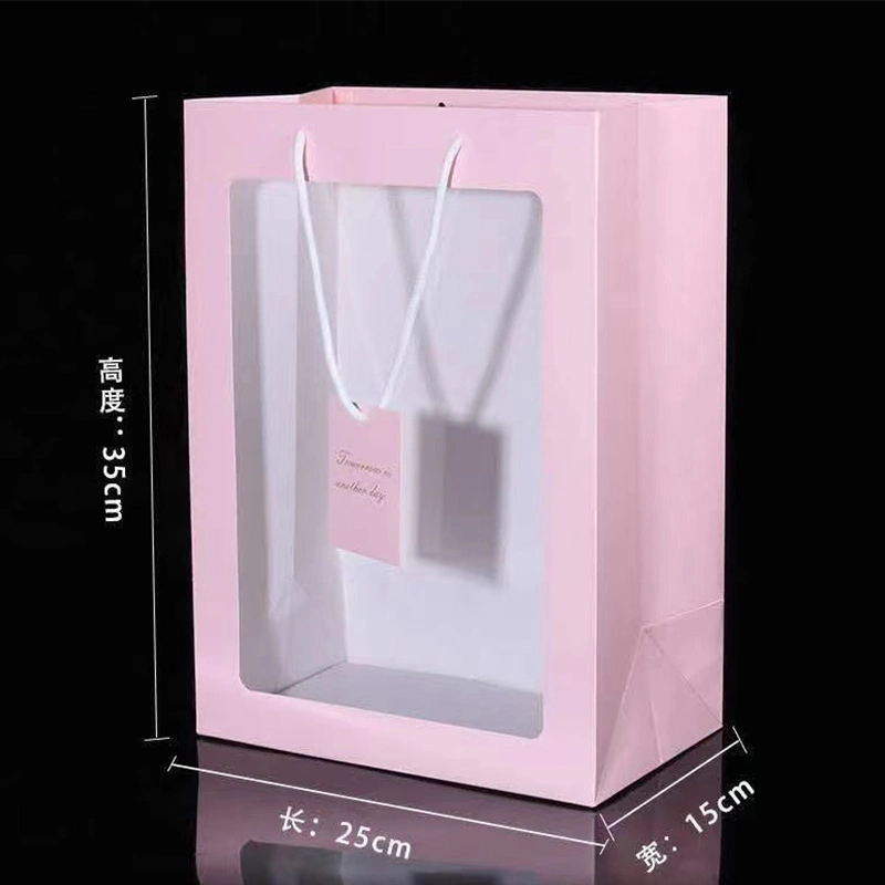 Jialan Usine de sacs en papier brun de qualité pour emballer des cadeaux d'anniversaire 3