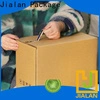 Jialan Paquet de boîtes en carton ondulé personnalisées professionnelles, vente en gros pour l'expédition 1
