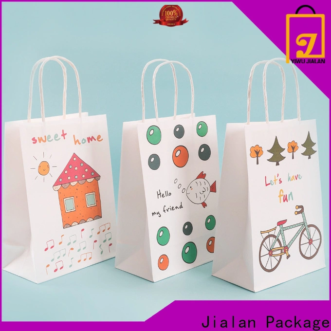 Jialan Fabricante de bolsas de papel con asas para empaquetar regalos. 1