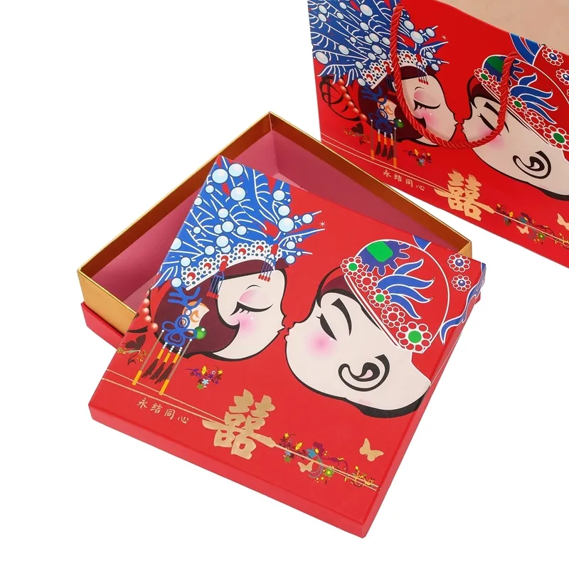 Jialan Package gift box making with paper factory for wedding 2