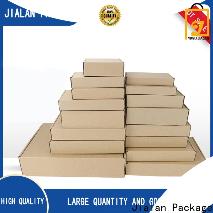 Jialan حزمة الشركة المصنعة لصناديق البريد من الورق المقوى للشحن 1