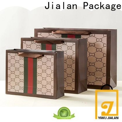 Jialan Emballez des sacs en papier avec un fournisseur de poignées pour emballer des cadeaux 1