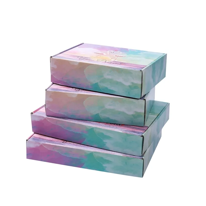 Jialan Paquete El mejor proveedor de cajas postales 6x6x1 para envío 7