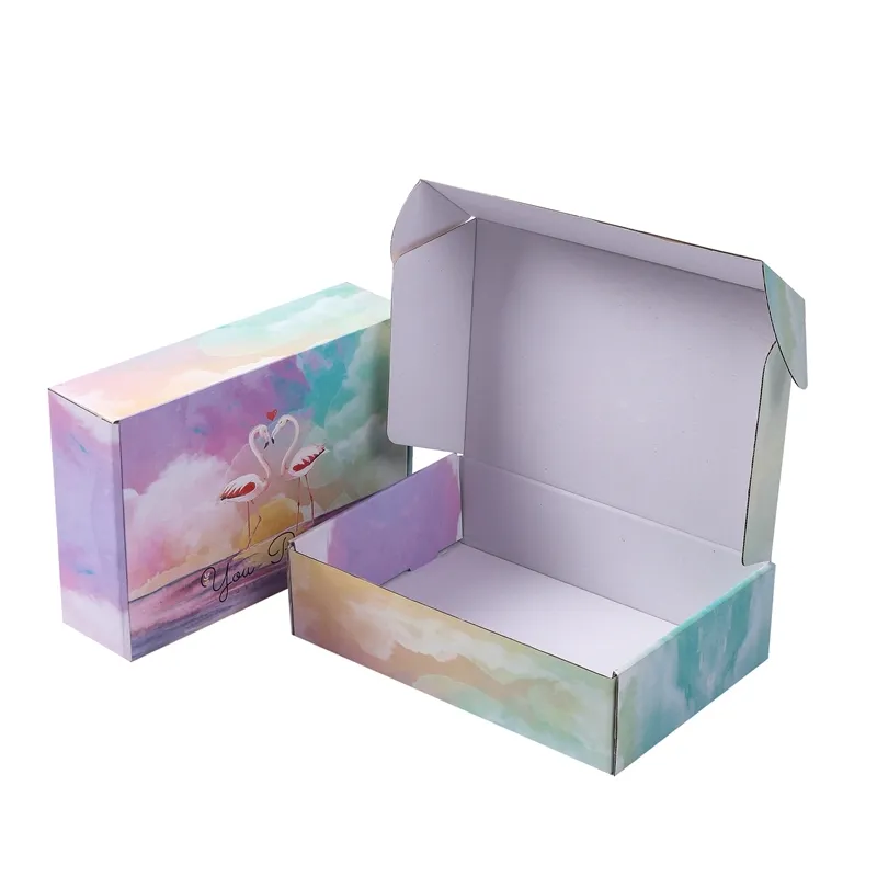 Jialan Paquete El mejor proveedor de cajas postales 6x6x1 para envío 3