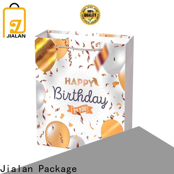 Jialan Paquete Compre proveedor de bolsas de regalo de papel para empacar regalos. 1