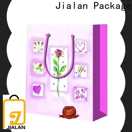 Jialan Emballage de sacs à lunch en papier personnalisés pour l'emballage de cadeaux 1