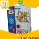 Jialan الشركة المصنعة لأكياس التسوق الورقية لتغليف هدايا عيد الميلاد 1