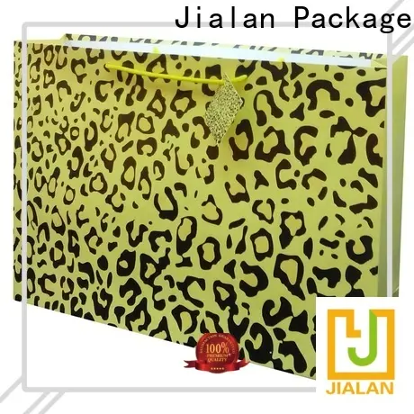 Jialan حزمة مخصصة أكياس هدية الزفاف المورد لتغليف الهدايا 1