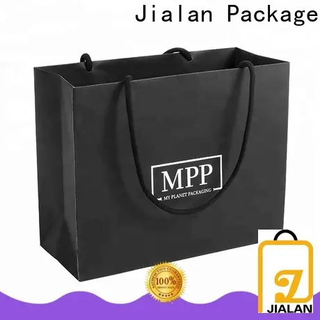 Jialan Emballage de sacs en papier supérieurs avec fournisseur de logo d'entreprise pour la promotion 1