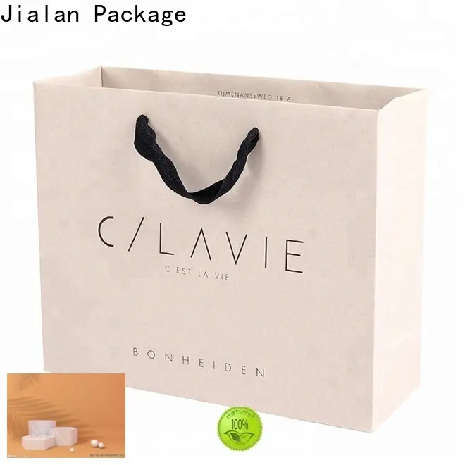 Jialan Usine de sacs en papier promotionnels pour l'emballage de marchandises 1