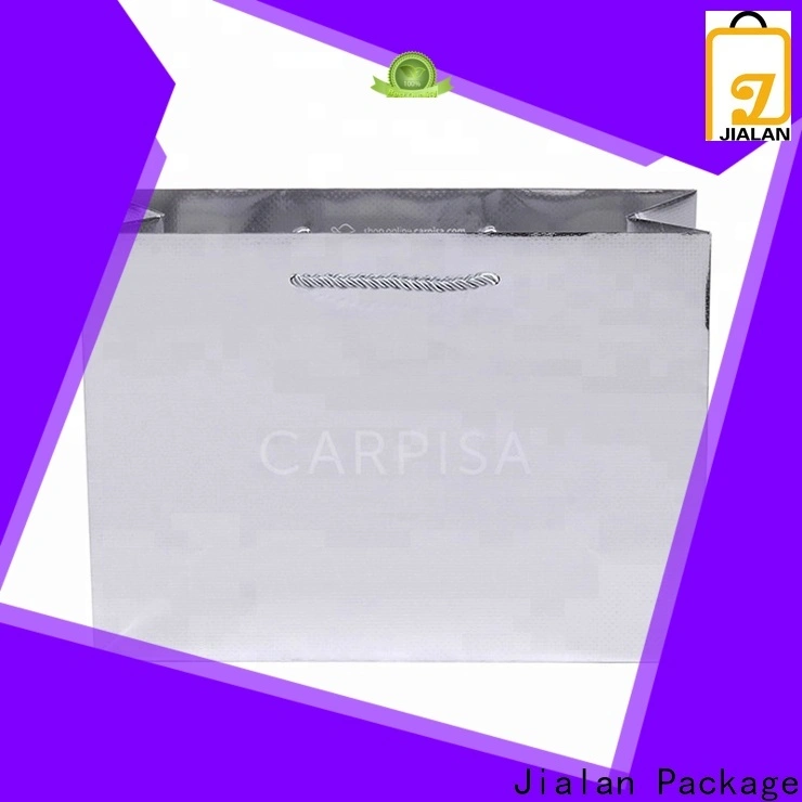 Jialan Dernier fournisseur de sacs en papier de marque pour la promotion 1