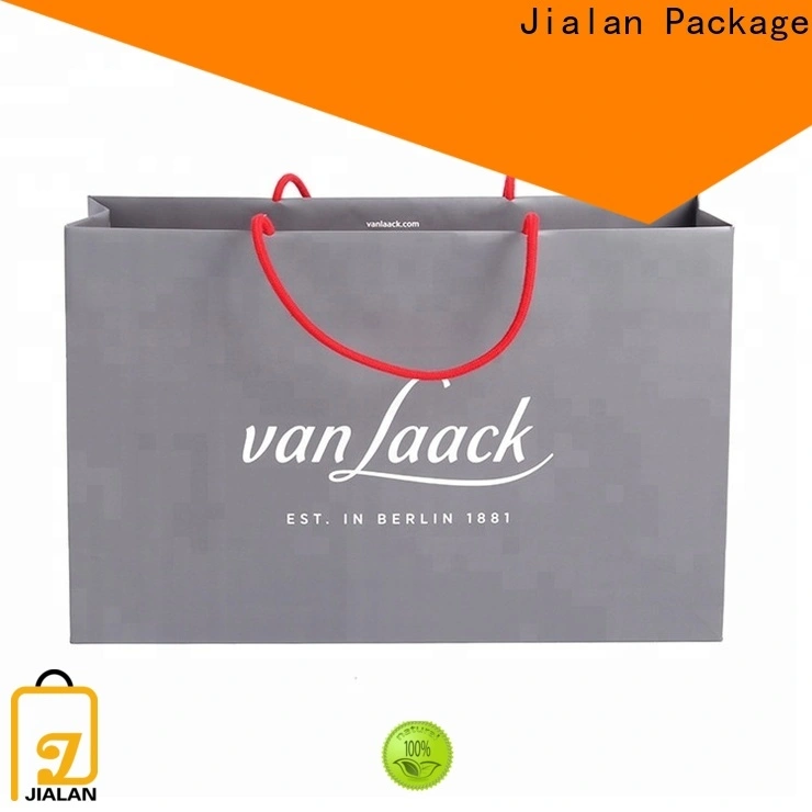 Jialan حزمة أكياس الورق لمورد الأعمال للإعلان 1