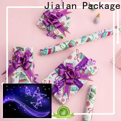 High-quality custom printed wrapping paper rolls wholesale vendor for packing gifts 1