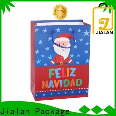 Jialan Package custom paper gift bags bulk company for holiday gifts packing 1