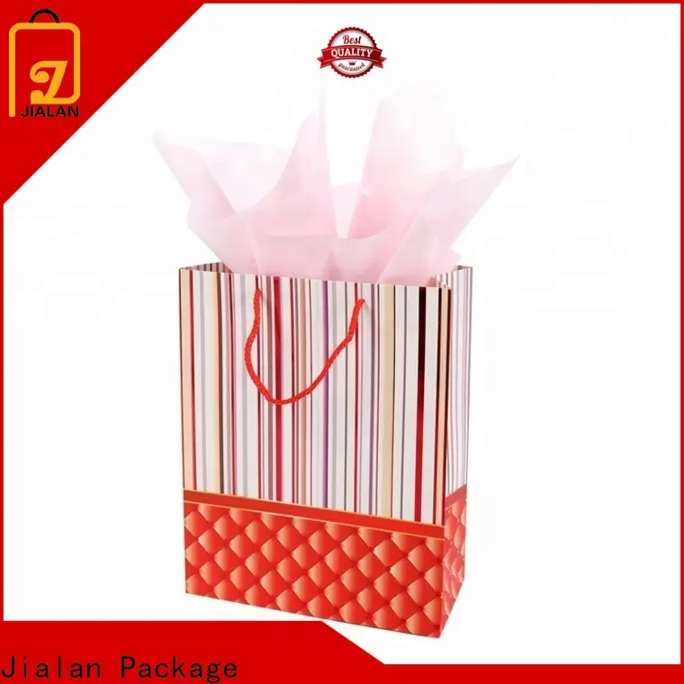 Jialan Paquete Proveedor de bolsas de regalo kraft ecológicas 1