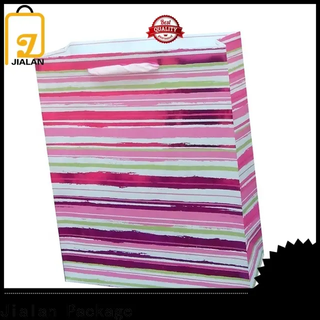 Jialan Emballage de sacs de courses personnalisés pour l'emballage de cadeaux de vacances 1