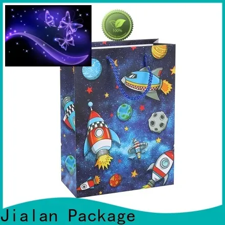Jialan حزمة أفضل الأسعار المورد أكياس الهدايا لتغليف هدايا العيد 1