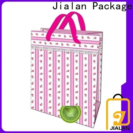 Jialan Emballage fournisseur de sacs en papier imprimés personnalisés au meilleur prix pour emballer des cadeaux d'anniversaire 1