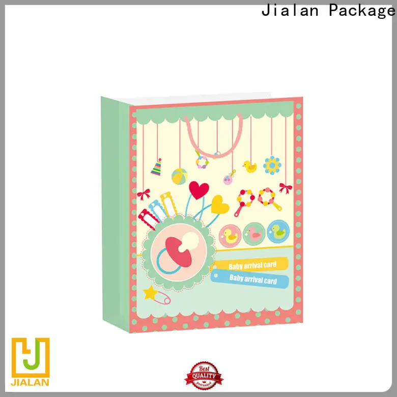 Jialan شركة شراء أكياس حمل الورق لتغليف هدايا العيد 1