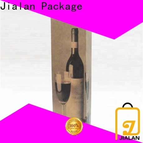 Jialan Пакет новейших подарочных пакетов для фабрики винных бутылок для супермаркета 1