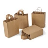 Custom made bulk kraft bags with handles supply for shopping malls 2