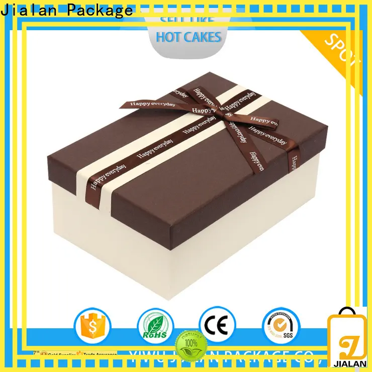 Jialan Boîte d'emballage de papier pour emballer les cadeaux d'anniversaire1 1