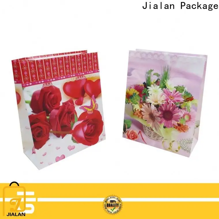 Jialan Emballez de jolis sacs en papier en gros pour l'emballage de cadeaux 1
