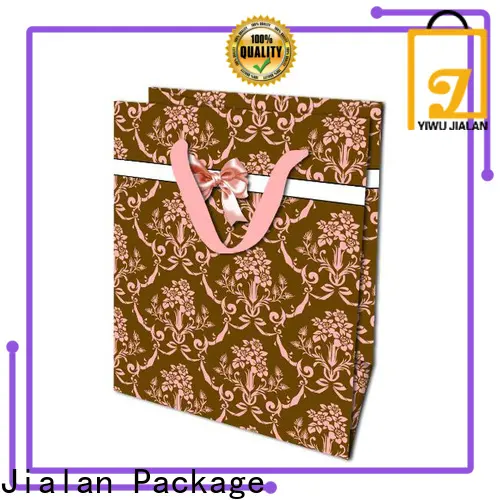 Jialan Package Eco-Friendly kraft paper gift bags wholesale for holiday gifts packing 1