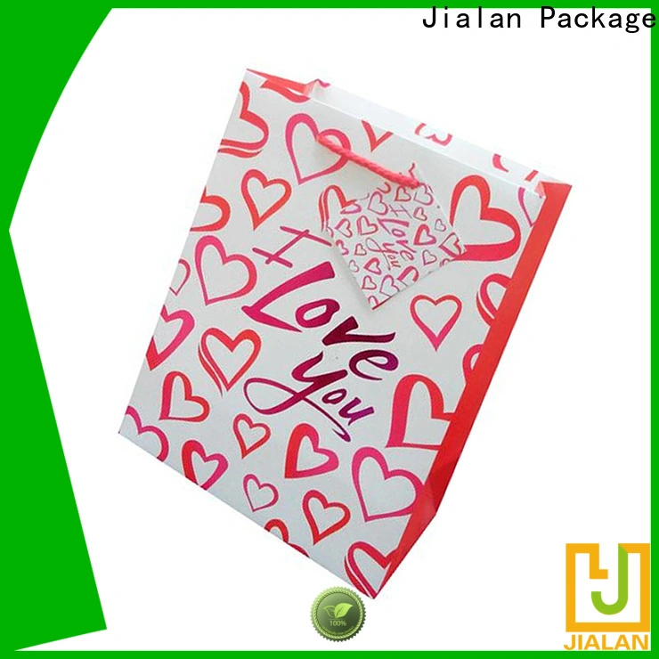 Jialan حزمة بائع كيس الهدايا البيضاء 1