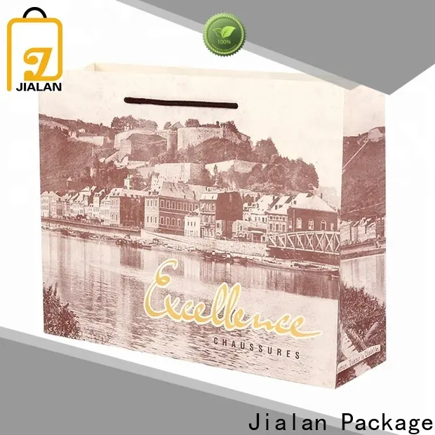 Sacs en papier personnalisés professionnels pour usine commerciale pour la publicité 1