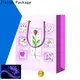 Jialan Entreprise de sacs en papier écologiques en or rose pour emballer des cadeaux 1