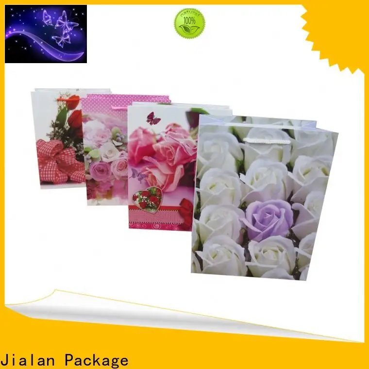 Jialan Package wrapping paper gift bag company for holiday gifts packing 1