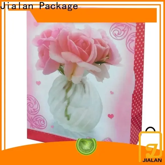 Jialan Package black paper gift bags wholesale for packing birthday gifts 1