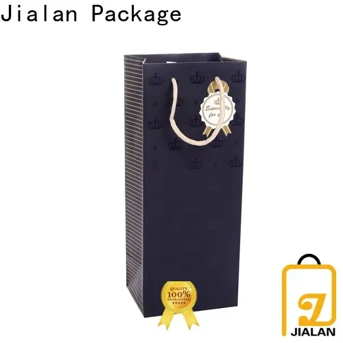 Jialan Confezione di sacchetti regalo personalizzati in carta nera per confezionare regali di compleanno 1