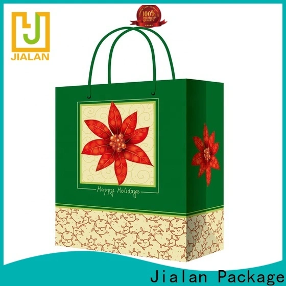 Jialan Confezione di sacchetti regalo con manici per l'imballaggio di regali di festa 1