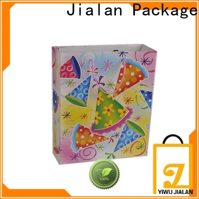 Jialan أكياس حمل الورق السائبة بالجملة لتغليف الهدايا 1