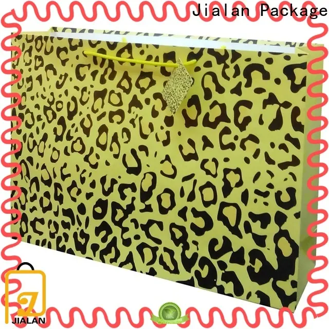 Jialan Fabricante mayorista de bolsas de vino de papel para empaquetar regalos 1