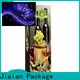 Jialan حزمة أكياس النبيذ الورقية البنية العرض للسوبر ماركت 1