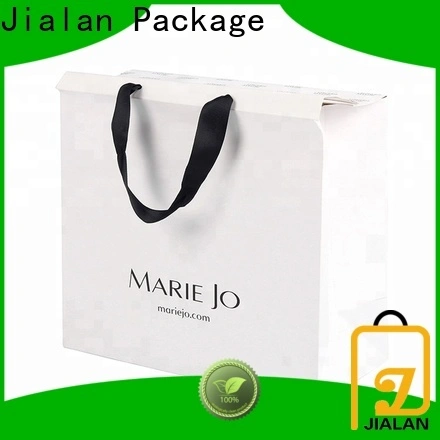 Jialan Paquete de suministro de bolsas de compras impresas personalizadas para promoción 1