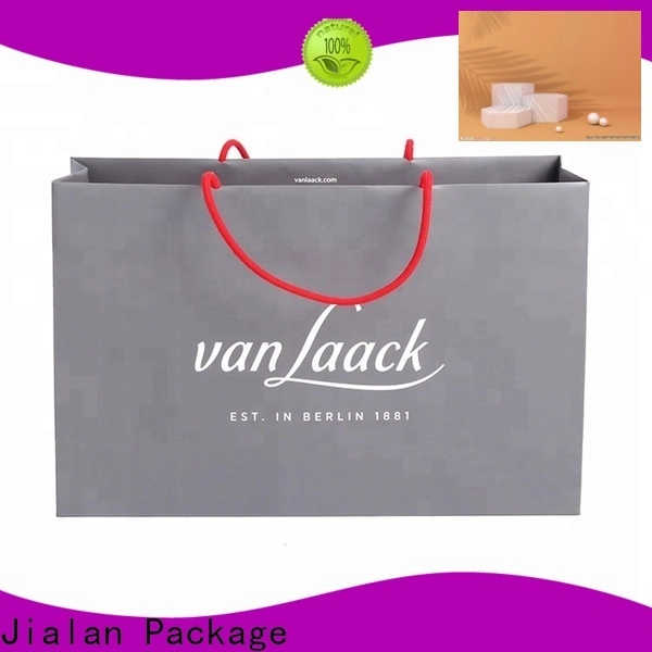 Jialan Package custom printed paper gift bags factory for promotion 1
