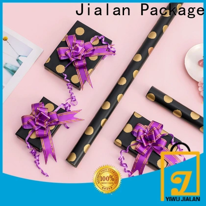 Jialan Paquete El mejor precio de los fabricantes de papel de regalo para regalos de cumpleaños. 1