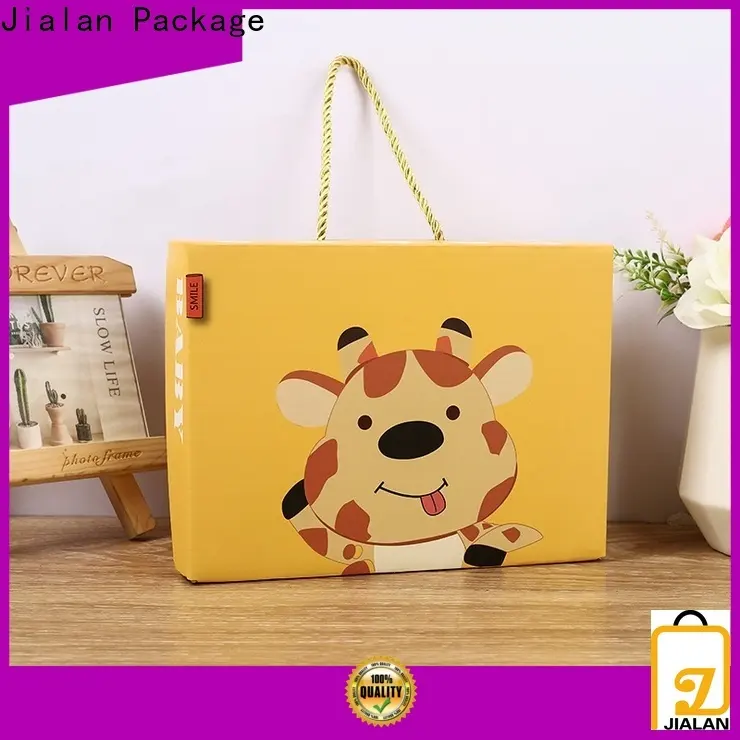 Jialan Fabricante de cajas de papel decorativas para embalaje de regalos navideños 1